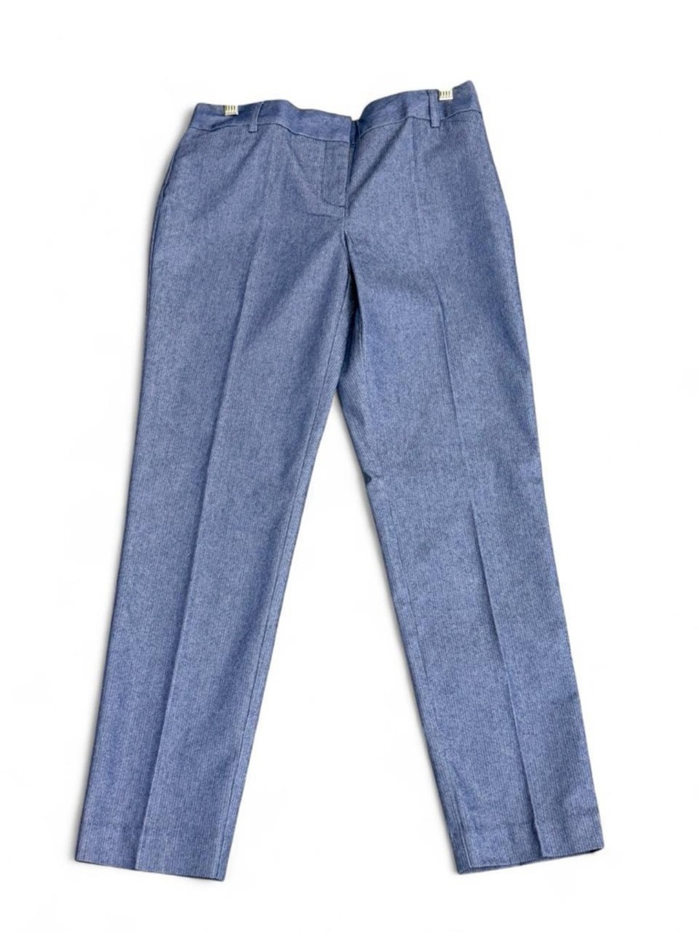 Van Heusen Women's Straight-Leg Trousers in Blue